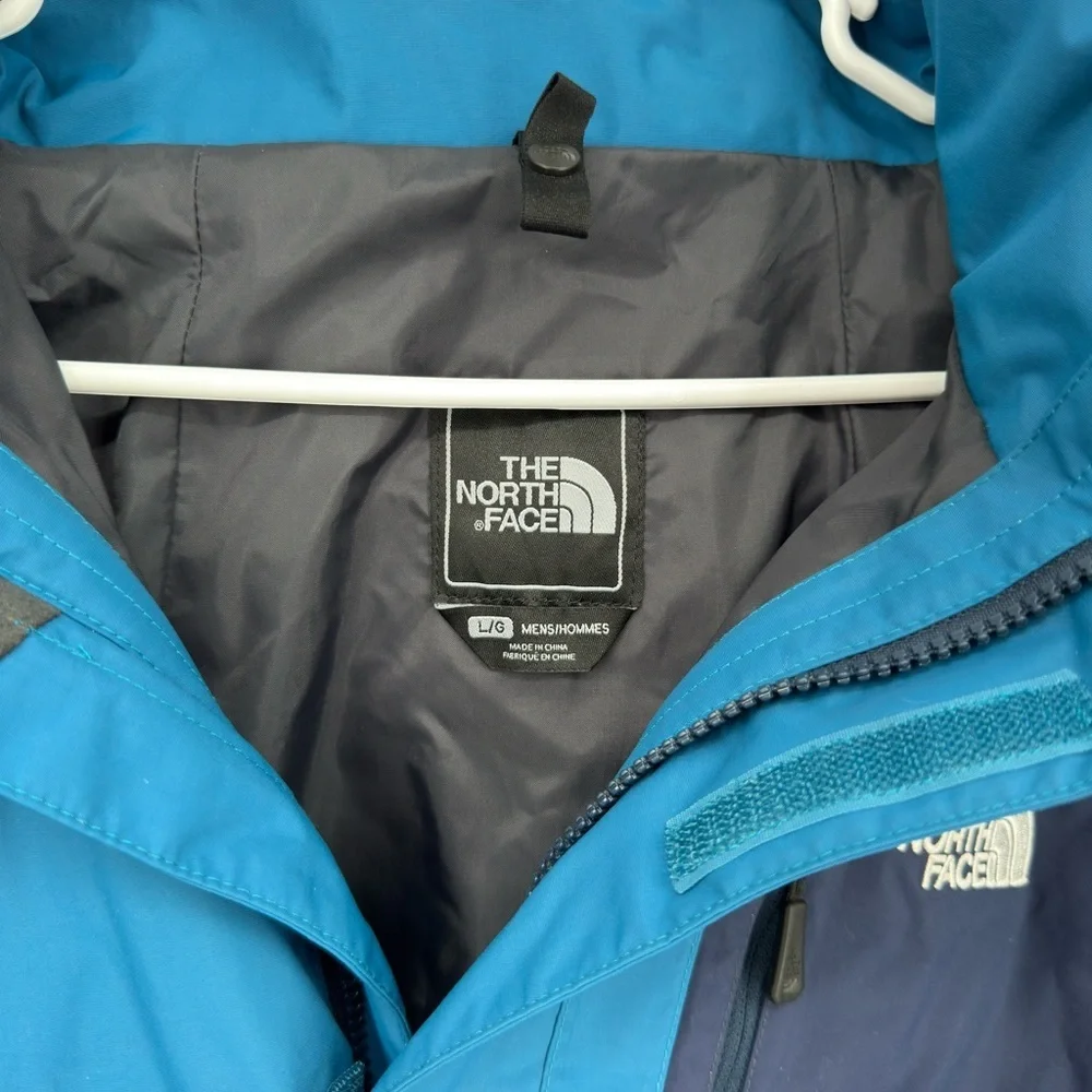 The North Face Men's Triclimate HyVent Two-Tone Blue Performance Jacket